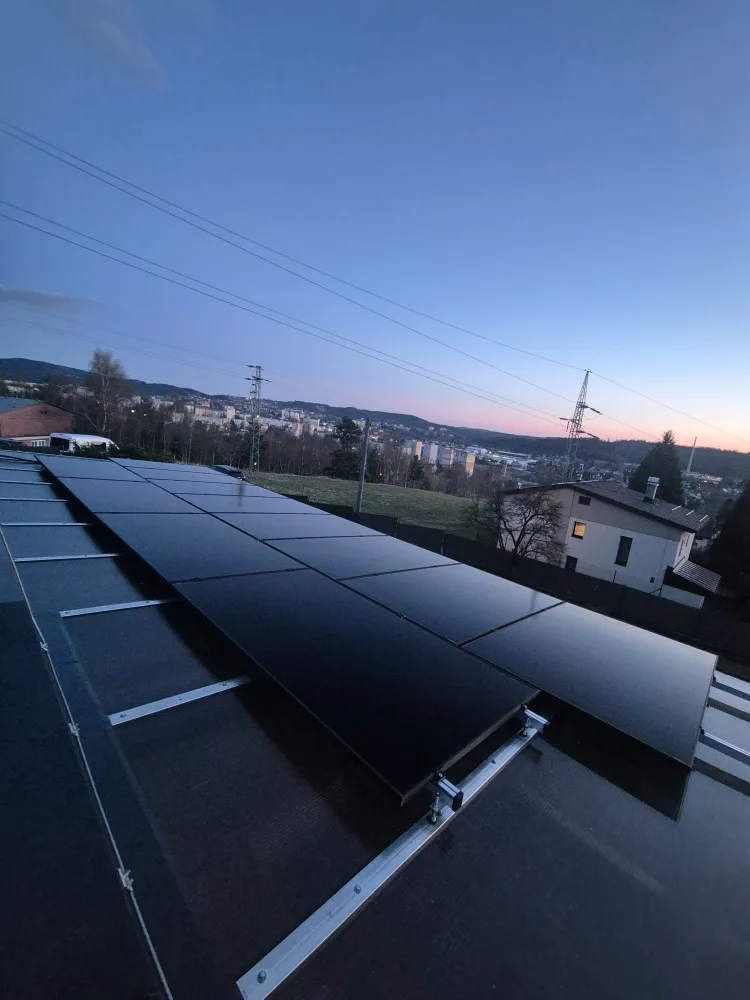 FVE 15 kWp – rodinný dům