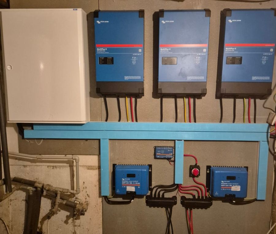 Montáž hromosvodu